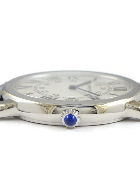 Cartier Watch Rondo Solo Silver Dial Roman Index SS Quartz Analog main image 6